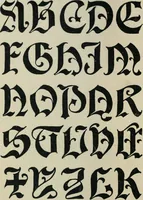 An illustration from Alphabets old and new, for the use of craftsmen : with an introductory essay on Art in the alphabet (1898)