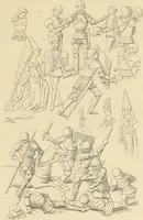 An illustration from An inquiry concerning the invention of printing : in which the systems of Meerman, Heinecken, Santander, and Koning are reviewed : including also notices of the early use of wood-engraving in Europe, the block-books, etc. (1863)