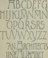 Picture 103 of 165 from Alphabets old and new, for the use of craftsmen : with an introductory essay on Art in the alphabet (1898), leaf 178