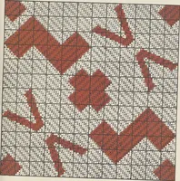 An illustration from Colour in woven design (1890)