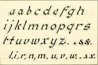 An illustration from How to make show cards; a practical treatise for the use of retail merchants and their clerks (1916)
