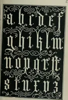 An illustration from Alphabets old and new, for the use of craftsmen : with an introductory essay on Art in the alphabet (1898)