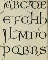 Picture 13 of 165 from Alphabets old and new, for the use of craftsmen : with an introductory essay on Art in the alphabet (1898), leaf 91