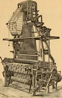 An illustration from Technology of textile design. Being a practical treatise on the construction and application of weaves for all textile fabrics, with minute reference to the latest inventions for weaving. Containing also an appendix showing the analysis and giving the calculations necessary for the manufacture of the various textile fabrics (1889)