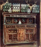 Picture 93 of 386 from The book of decorative furniture, its form, colour and history (1910), leaf 134