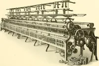 An illustration from Cyclopedia of textile work : a general reference library on cotton, woollen and worsted yarn manufacture, weaving, designing, chemistry and dyeing, finishing, knitting, and allied subjects (1907)