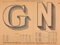 Picture 25 of 159 from Illustrated sample book & price list of Palm's patent transfer letters, ornaments & trade designs for signs, wagons, cars, machines, etc. (1901), leaf 11