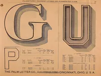 Picture 58 of 159 from Illustrated sample book & price list of Palm's patent transfer letters, ornaments & trade designs for signs, wagons, cars, machines, etc. (1901), leaf 24