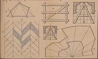 Picture 17 of 69 from Elements of plane and solid free-hand geometrical drawing, with lettering; and some elements of geometrical ornamental design, including the principals of harmonic angular ratios, etc. In three parts ... for draughtsmen and artisans; and teachers and students of industrial and mechanical drawing (1878), leaf 49