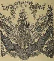 Picture 147 of 216 from Dentelles et guipures : anciennes et modernes, imitations ou copies. Varieté des genres et des points. 52 portraits documentaires, 249 échantillons de dentelles, collerettes, fraises, manchettes, rabats, etc. (1904), leaf 246