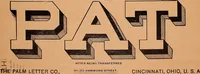 Picture 1 of 159 from Illustrated sample book & price list of Palm's patent transfer letters, ornaments & trade designs for signs, wagons, cars, machines, etc. (1901), leaf 4