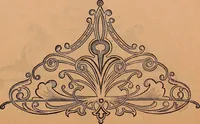 An illustration from Illustrated sample book & price list of Palm's patent transfer letters, ornaments & trade designs for signs, wagons, cars, machines, etc. (1901)