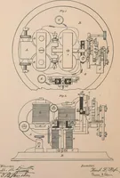 An illustration from Collection of United States patents granted to Thomas A. Edison, 1869-1884 (1869)