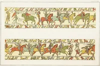 An illustration from The Bayeux tapestry elucidated (1856)