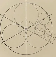 Picture 19 of 161 from The power of form applied to geometric tracery : one hundred designs and their foundations resulting from one diagram (1851), leaf 35