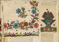 An illustration from [Embroidery sample book] (1800)