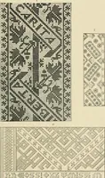 An illustration from Needlework as art (1886)