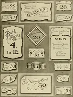Picture 93 of 111 from Fairchild's rapid letterer and show-card maker, commercial alphabet construction with brush or pen (1910), leaf 88