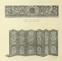 An illustration from Tapisseries, broderies et dentelles; recueil de modeles anciens et modernes (1890)