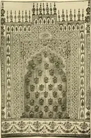 An illustration from Decorative textiles; an illustrated book on coverings for furniture, walls and floors, including damasks, brocades and velvets, tapestries, laces, embroideries, chintzes, cretones, drapery and furniture trimmings, wall papers, carpets and rugs, tooled and illuminated leathers (1918)