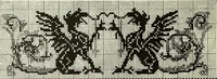 An illustration from The dictionary of needlework : an encyclopaedia of artistic, plain, and fancy needlework dealing fully with the details of all the stitches employed, the method of working, the materials used, the meaning of technical terms, and, where necessary, tracing the origin and history of the various works described (1882)