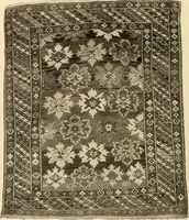 Picture 237 of 482 from Decorative textiles; an illustrated book on coverings for furniture, walls and floors, including damasks, brocades and velvets, tapestries, laces, embroideries, chintzes, cretonnes, drapery and furniture trimmings, wall papers, carpets and rugs, tooled and illuminated leathers (1918), leaf 219