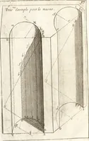 An illustration from Traité des pratiques geometrales et perspectives : enseignées dans l'Academie royale de la peinture et sculpture (1665)
