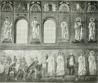 An illustration from Die Wandmosaiken von Ravenna (1912)