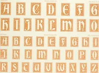 An illustration from American specimen book of type styles : complete catalogue of printing machinery and printing supplies, 1912 (1912)