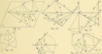 An illustration from Descriptive geometry (1909)