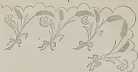 An illustration from Neue Desseins zu der beliebten Mode-arbeit in Linon, Nesseltuch und Claar (1792)