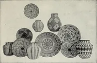 An illustration from How to make baskets (1911)