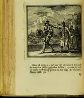 Picture 27 of 50 from De onwaardige wereld: vertoond in vyftig zinnebeelden, met godlyke spreuken en stichtelyke verzen (1710), leaf 118
