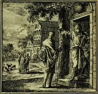 Picture 41 of 50 from De onwaardige wereld: vertoond in vyftig zinnebeelden, met godlyke spreuken en stichtelyke verzen (1710), leaf 178