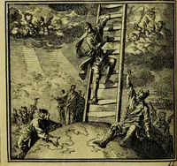 An illustration from De onwaardige wereld: vertoond in vyftig zinnebeelden, met godlyke spreuken en stichtelyke verzen (1710)