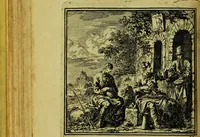 An illustration from De onwaardige wereld: vertoond in vyftig zinnebeelden, met godlyke spreuken en stichtelyke verzen (1710)