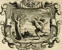An illustration from Af-beeldinghe van d'eerste eeuwe der Societeyt Iesu: voor ooghen ghestelt door de Duyts-Nederlantsche provincie der seluer societeyt (1640)