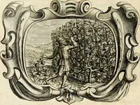 Picture 32 of 98 from Af-beeldinghe van d'eerste eeuwe der Societeyt Iesu: voor ooghen ghestelt door de Duyts-Nederlantsche provincie der seluer societeyt (1640), leaf 154