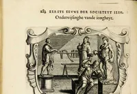 An illustration from Af-beeldinghe van d'eerste eeuwe der Societeyt Iesu: voor ooghen ghestelt door de Duyts-Nederlantsche provincie der seluer societeyt (1640)