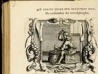 An illustration from Af-beeldinghe van d'eerste eeuwe der Societeyt Iesu: voor ooghen ghestelt door de Duyts-Nederlantsche provincie der seluer societeyt (1640)