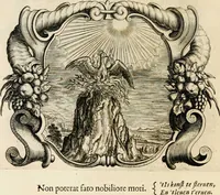 An illustration from Af-beeldinghe van d'eerste eeuwe der Societeyt Iesu: voor ooghen ghestelt door de Duyts-Nederlantsche provincie der seluer societeyt (1640)