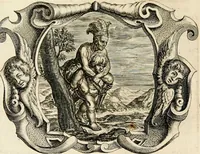 An illustration from Af-beeldinghe van d'eerste eeuwe der Societeyt Iesu: voor ooghen ghestelt door de Duyts-Nederlantsche provincie der seluer societeyt (1640)