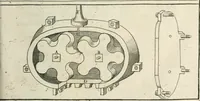 An illustration from Recueil d'ouvrages curieux de mathematique et de mecanique; ou, Description du cabinet de monsieur Grollier de Serviere. Avec près de 100 planches en taille-douce (1751)