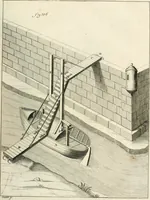 Picture 87 of 110 from Recueil d'ouvrages curieux de mathematique et de mecanique; ou, Description du cabinet de monsieur Grollier de Serviere. Avec près de 100 planches en taille-douce (1751), leaf 280