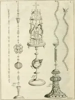 An illustration from Recueil d'ouvrages curieux de mathematique et de mecanique; ou, Description du cabinet de monsieur Grollier de Serviere. Avec près de 100 planches en taille-douce (1751)