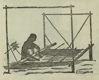 An illustration from A descriptive and historical account of the cotton manufacture of Dacca, in Bengal (1851)