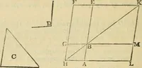 An illustration from The elements of Euclid for the use of schools and colleges : comprising the first two books and portions of the eleventh and twelfth books; with notes and exercises (1880)