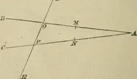 An illustration from Elements of geometry, containing books I and II with exercises and notes (1882)