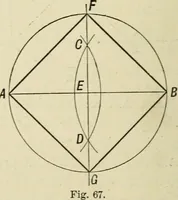 An illustration from Perspective and geometrical drawing : adapted to the use of candidates for second and third-class teachers' certificates (1887)