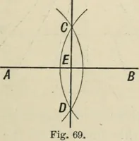 An illustration from Perspective and geometrical drawing : adapted to the use of candidates for second and third-class teachers' certificates (1887)